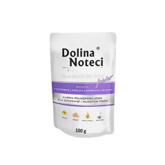 Dolina Noteci Premium DLA MAŁYCH RAS JUNIOR Bogata w wątróbkę z królika z ozorami z jelenia 100 g