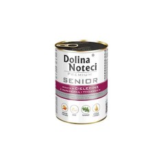 Dolina Noteci Premium SENIOR Bogata w cielęcinę z marchewką i tymiankiem 400 g