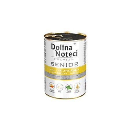 Dolina Noteci Premium SENIOR Bogata w kurczaka z marchewką i bazylią 400 g