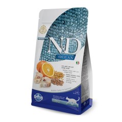 N&D OCEAN COD, SPELT, OATS & ORANGE Adult Cat - dorsz, orkisz, owies i pomarańcza