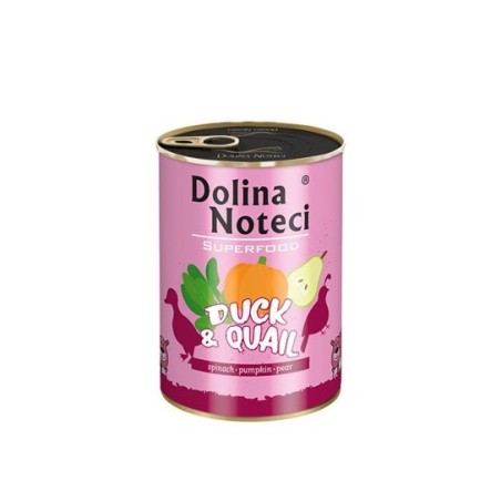 Dolina Noteci Premium SUPERFOOD - kaczka i przepiórka