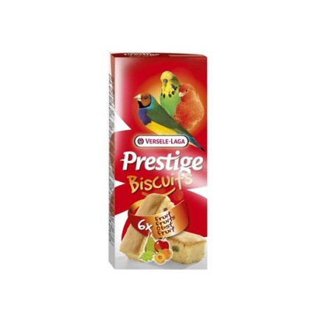 Versele-Laga Prestige Biscuit Fruit 70g - owocowe biszkopty dla ptaków /6szt