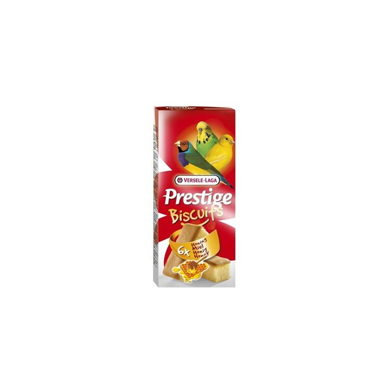 Versele-Laga Prestige Biscuit Honey 70g - miodowe biszkopty dla ptaków/6szt