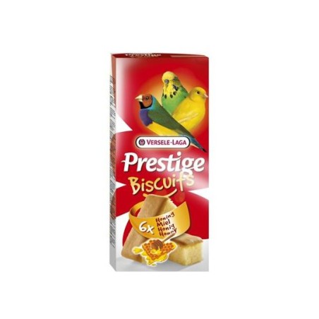 Versele-Laga Prestige Biscuit Honey 70g - miodowe biszkopty dla ptaków/6szt