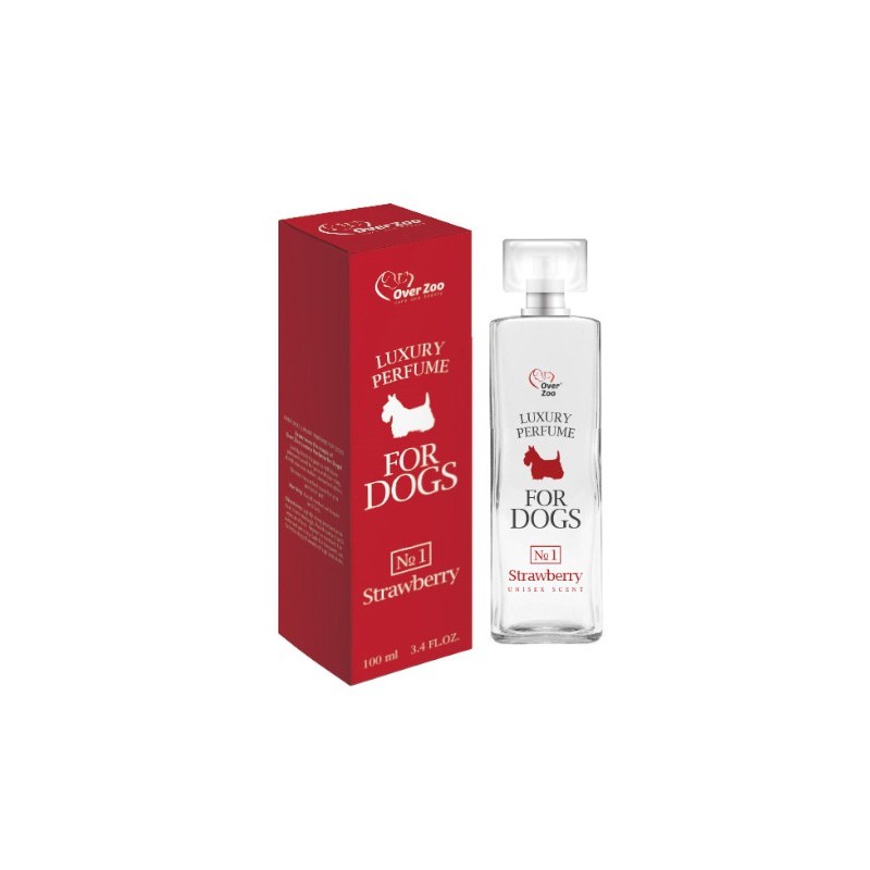 Over Zoo Perfumy dla psów o zapachu truskawek 100ml