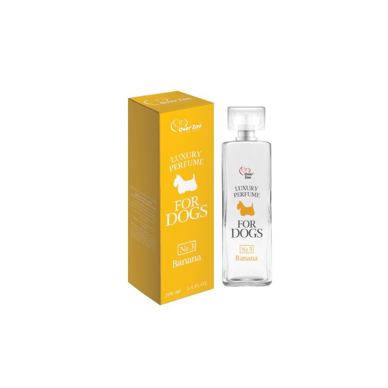 Over Zoo Perfumy dla psów o zapachu bananów 100ml