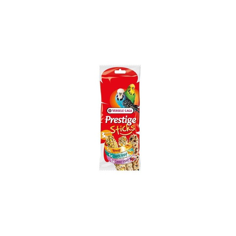 Versele-Laga Prestige Sticks Budgies Triple Variety Pack 90g - mix 3 kolb dla papużek