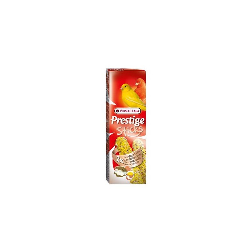 Versele-Laga Prestige Sticks Canaries Eggs & Oyster shells 60g - kolby jajeczno-wapienne dla kanarków