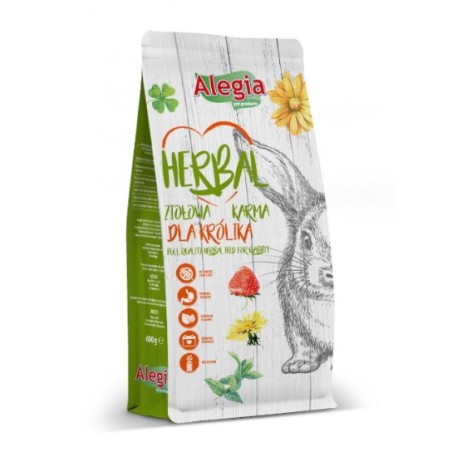 Alegia Karma dla królika HERBAL 600g