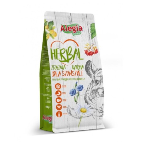 Alegia Karma dla szynszyli HERBAL 600g