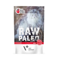 Vet Expert RAW PALEO karma mokra dla dorosłych - wołowina 100g