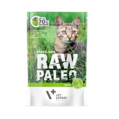 Vet Expert RAW PALEO karma mokra dla kotów sterylizowanych - dziczyzna 100g