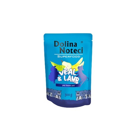 Dolina Noteci Superfood - cielęcina/jagnięcina 300g saszetka