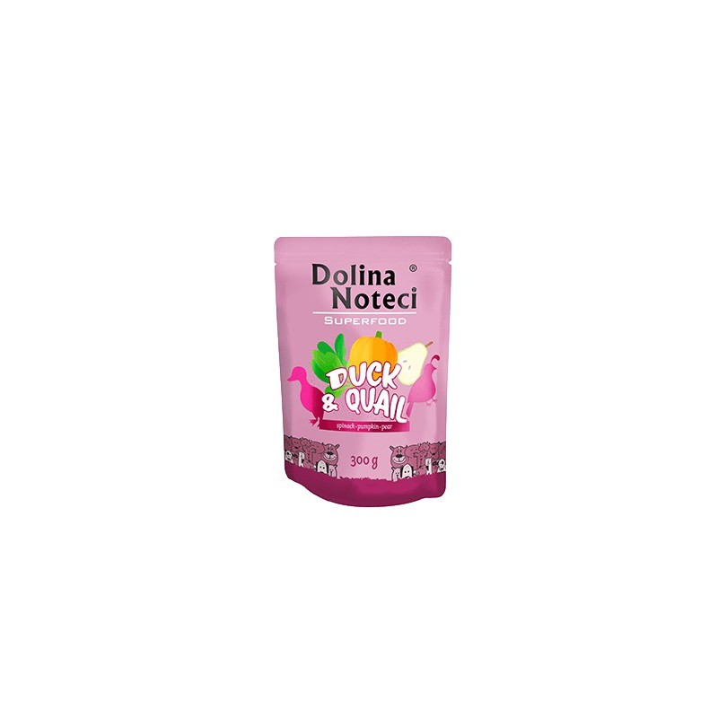 Dolina Noteci Superfood - kaczka i przepiórka 300g /saszetka