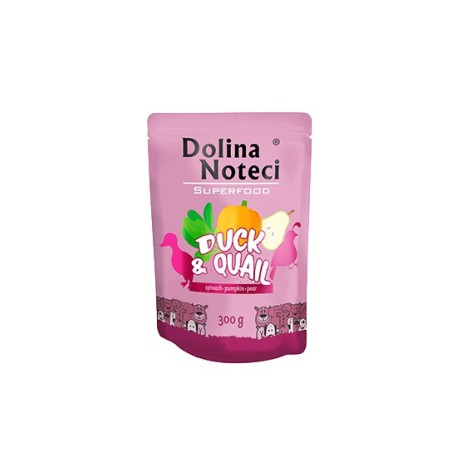 Dolina Noteci Superfood - kaczka/przepiórka 300g saszetka