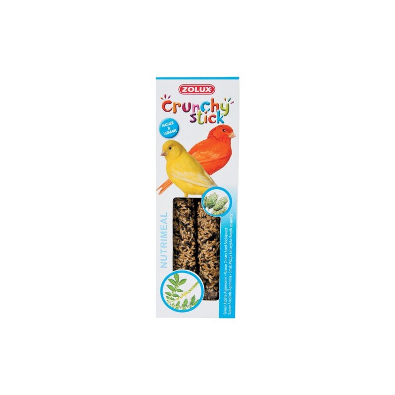 Zolux Crunchy Stick kanarek mozga kanaryjska/rzepik pospolity 85 g