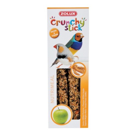 Zolux Crunchy Stick ptaki egzotyczne proso/jabłko 85g