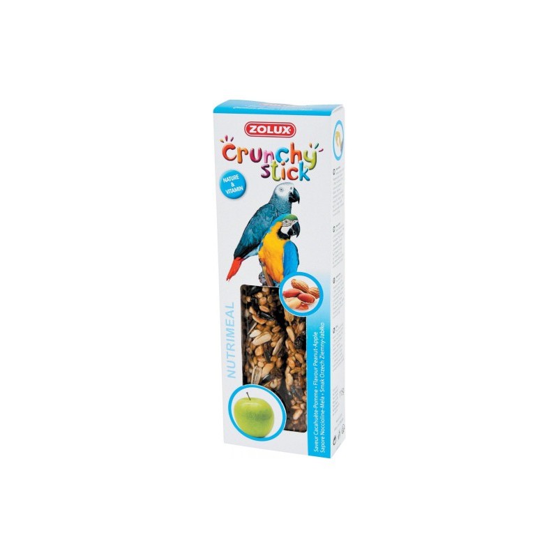 Zolux Crunchy Stick papuga orzech ziemny/jabłko 115g