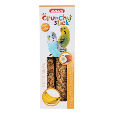 Zolux Crunchy Stick papuga mała orzech kokosowy/banan 85g