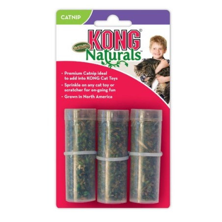 KONG Refillables Catnip Tubes 9g /3szt - tubki z kocimiętką