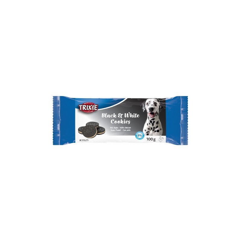 Trixie Black&White Cookies - ciasteczka dla psa o smaku kurczaka 100g