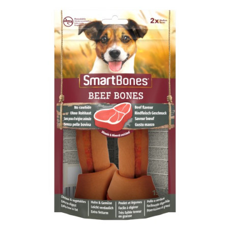 Zolux Smart Bones Beef Medium /2szt