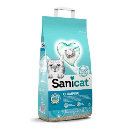 Sanicat Professional Clumping Oxygen Power 10L - żwirek bentonitowy