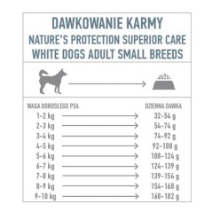 Nature's Protection White Dogs Grain Free White Fish Adult Small and Mini Breeds