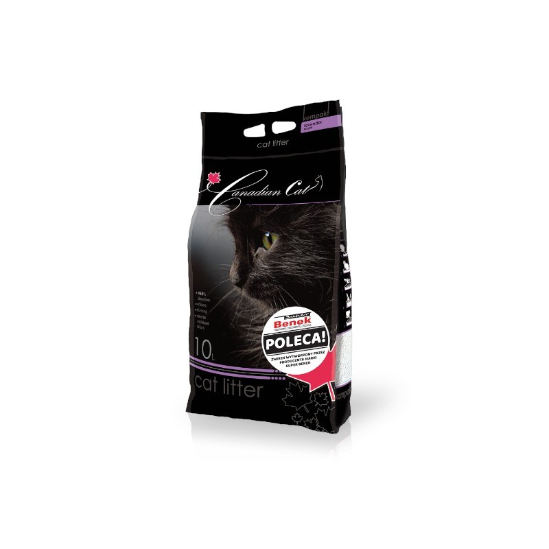 Benek Canadian Cat Lavender 10l - żwirek bentonitowy