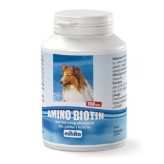 Mikita Amino Biotin 150tab. - suplement diety na skórę i sierść