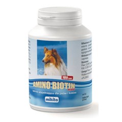 Mikita Amino Biotin Maxi 100tab. - suplement diety na skórę i sierść