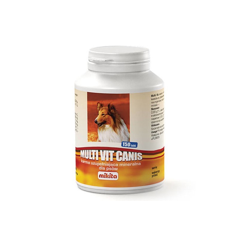 Mikita Multi Vit Canis - suplement witaminowo-mineralny