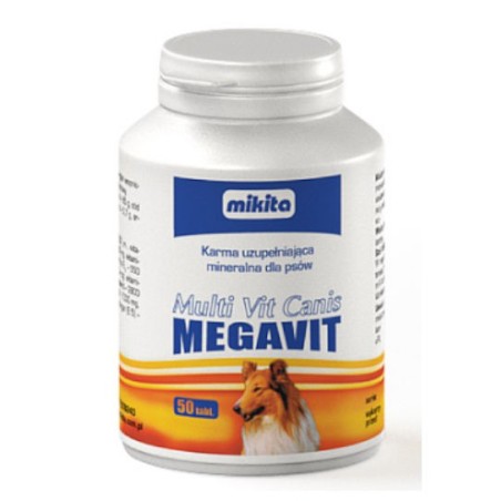 Mikita Multi Vit Canis Megavit - suplement witaminowo-mineralny