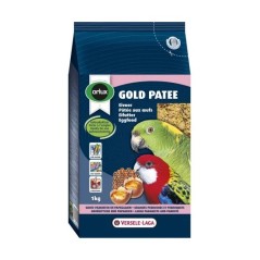 Orlux Gold Patee Large Parakeets and Parrots 1kg - pokarm jajeczny mokry dla średnich i dużych papug