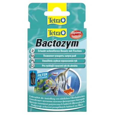 Tetra Bactozym - kapsułki przyspieszające biologiczną aktywację akwarium