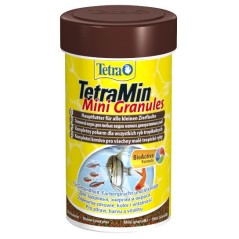 TetraMin Mini Granules - pokarm  w formie granulek dla małych ryb ozdobnych