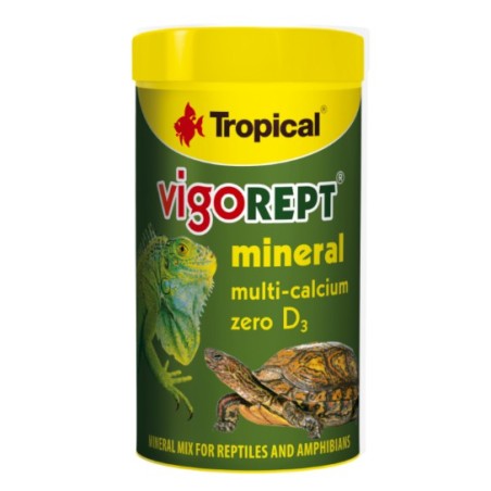 Tropical Vigorept Mineral 60g - mieszanka mineralna dla gadów i płazów