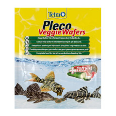 Tetra Pleco Veggie Wafers - pokarm roślinny dla ryb dennych