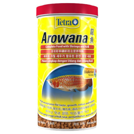 Tetra Arowana - pokarm dostosowany do potrzeb arowany.