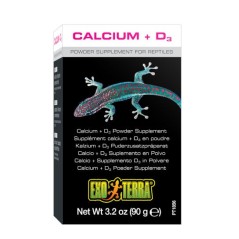 Exo-Terra Calcium + D3 - suplement